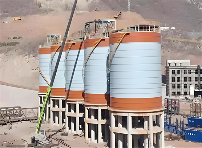 迎泽高架钢板仓